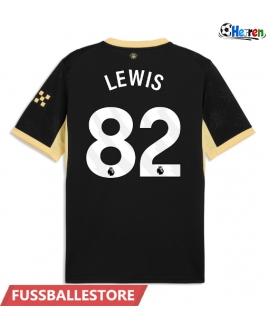 Günstige Manchester City Rico Lewis #82 Auswärtstrikot 2026-27 Kurzarm
